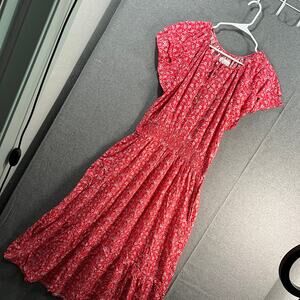 Destination 365 Regular Printed Short-Sleeve Midi Dress